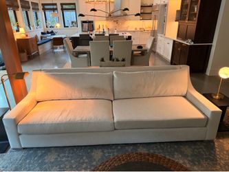 Restoration Hardware Belgian Classic Slope Arm sofa.