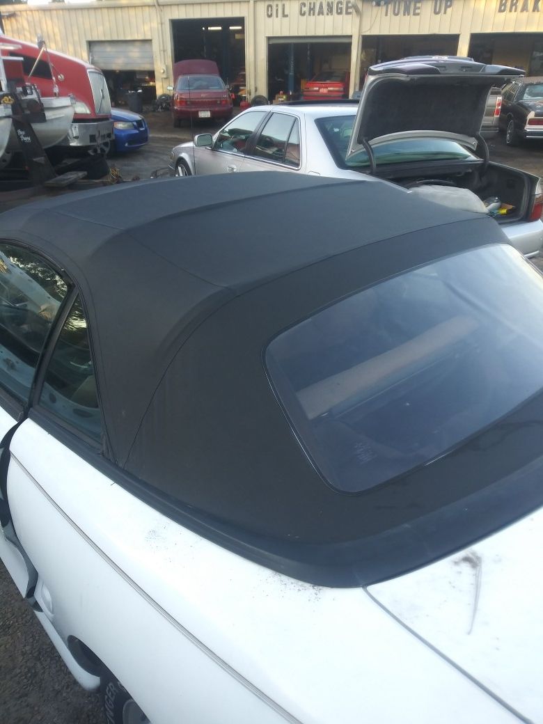 Convertible top installation and replacement $500 and up