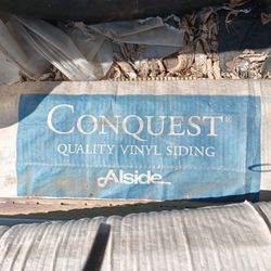 CONQUEST QUALITY SIDING VINYL, BLUE