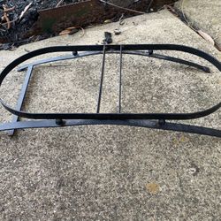 Wrought Iron Dog Bowl Stand