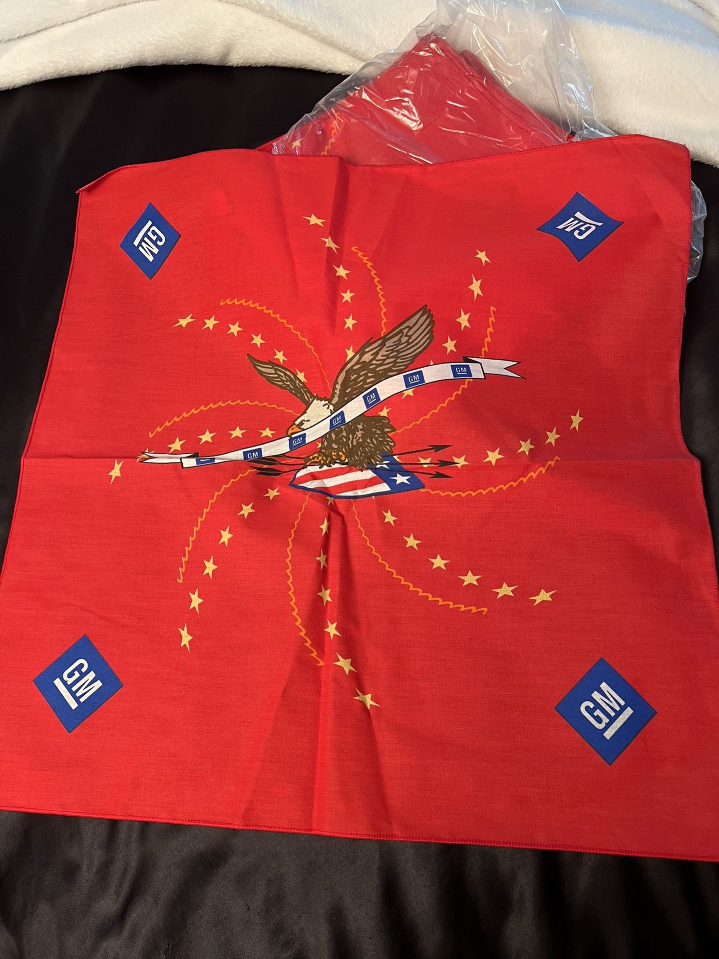 (40) NEW Unused GM General Motors Vintage Bandanas