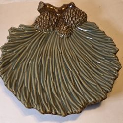 Completely CeramIc & Tactile Pine Cones In  Needles