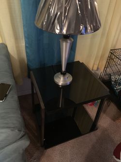 Brand new coffee table end table and lamps