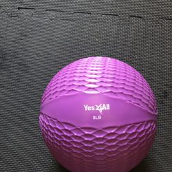 8lb Medicine Ball, Soft And Textured ($25 OBO)