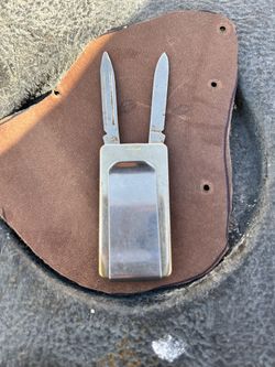 Ray Mark Knife Money Clip And Nail File