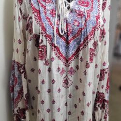 Woman's  Boho Top