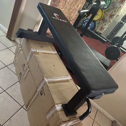Titan single post competition flat bench sale