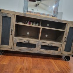 CABINET/BAR (REAL WOOD)