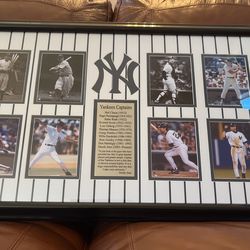 Prestine Condition New York Yankee Captains