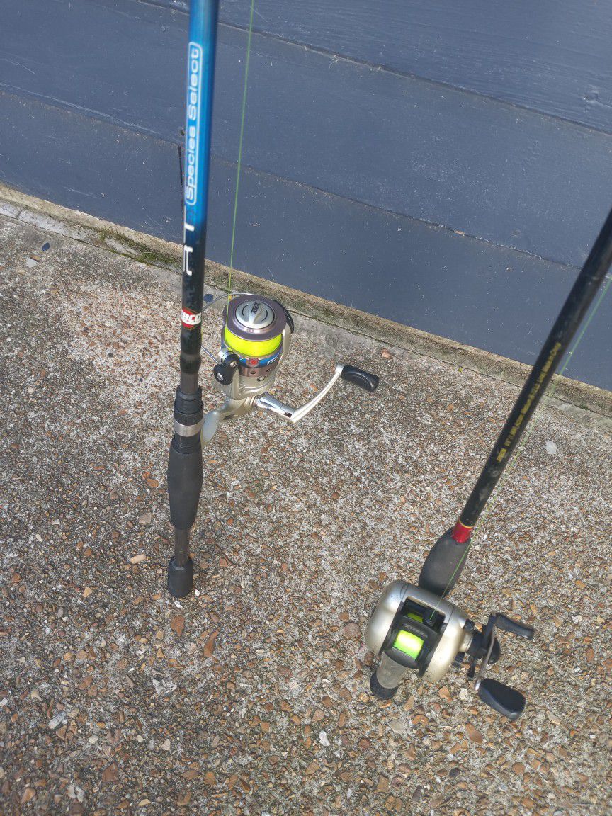 2 Fishing Rod+Reel COMBO DEAL