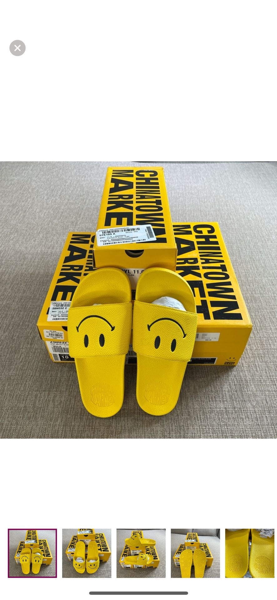 Chinatown Market BBall Slides