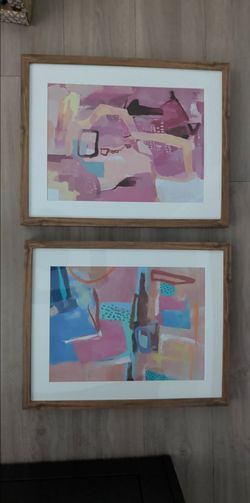 2 Abstract Art Paintings