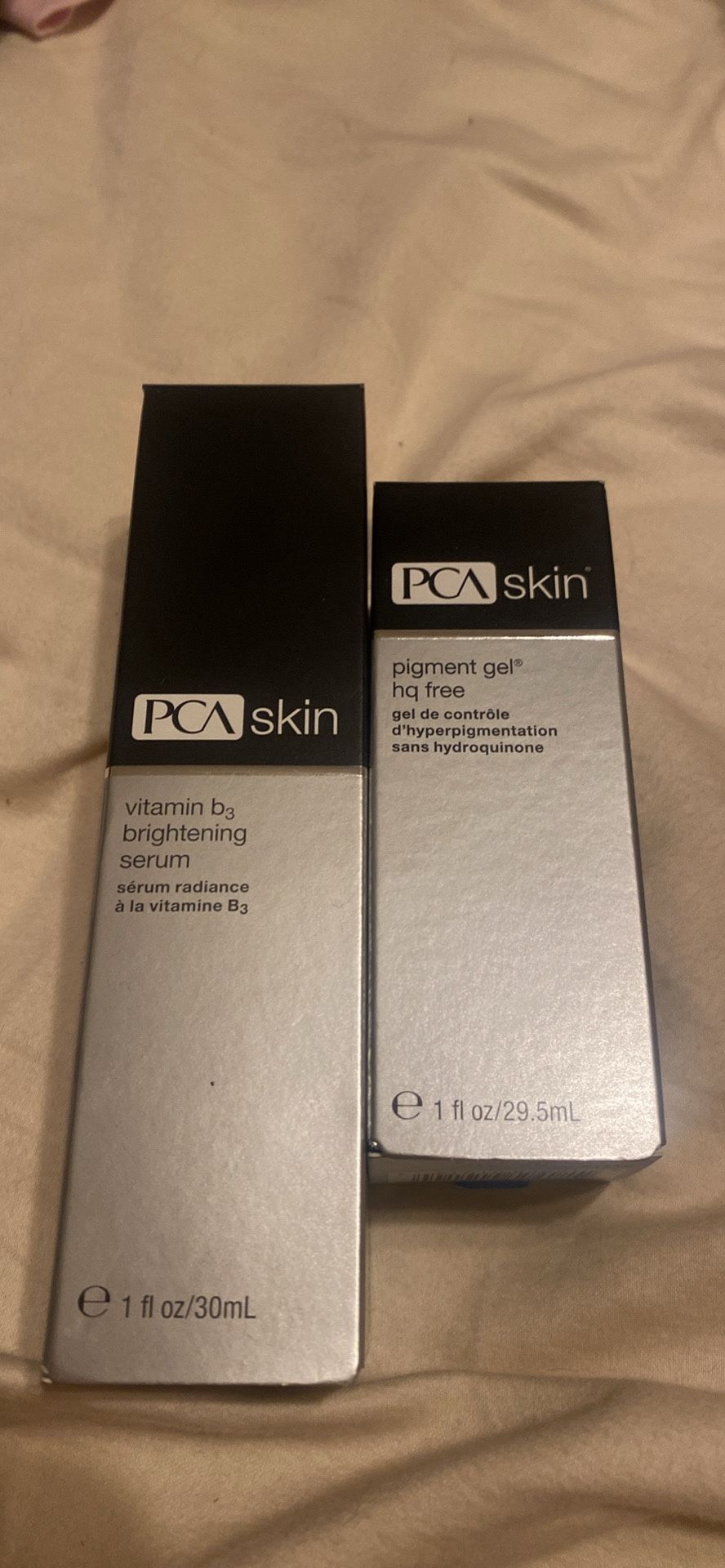 PCA never opened or used skin care