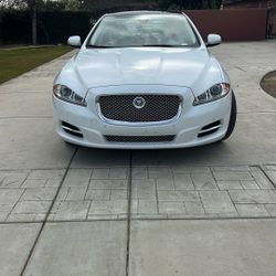 2012 Jaguar XJL Exterior White, Interior , Ivory 