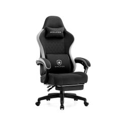 GTPLAYER Ergonomic Office Gaming Computer Desk Chair with Footrest  