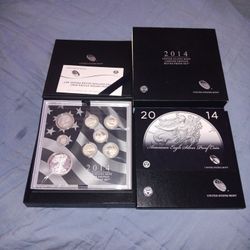 2014 United States Mint Limited Edition Silver Proof  Set 