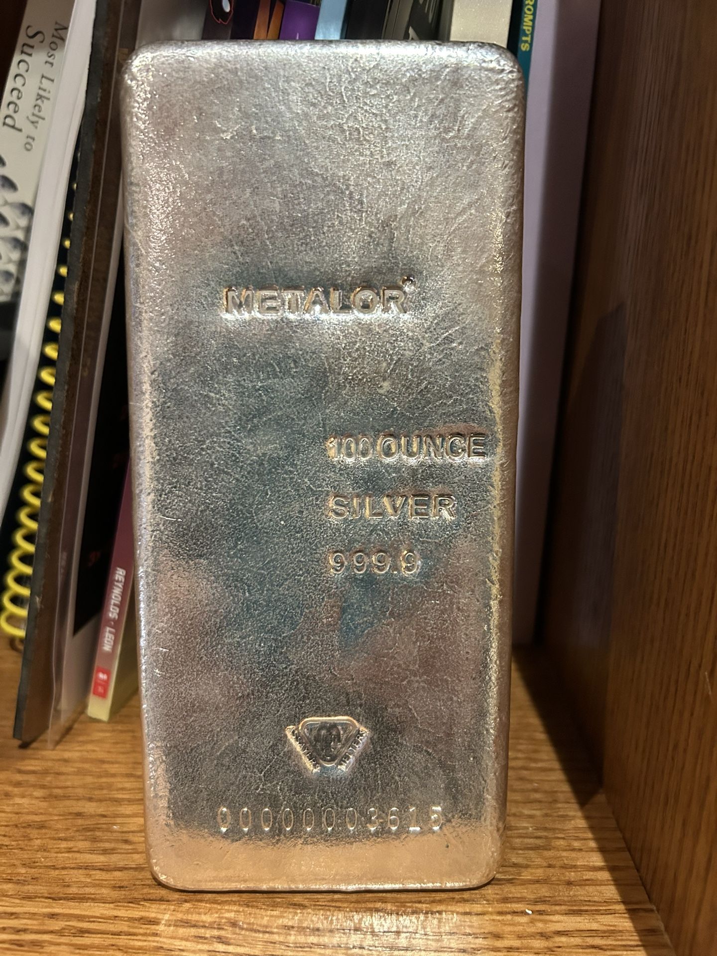 100oz Silver Bar
