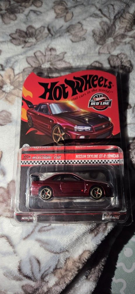 Hot Wheels Collectors
RLC Exclusive sELECTIONs Nissan Skyline GT-R (BNR34