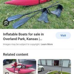 Personal Pontoon Fishing Raft