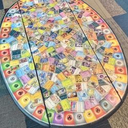 Pokémon Card, Epoxy, Coffee Table