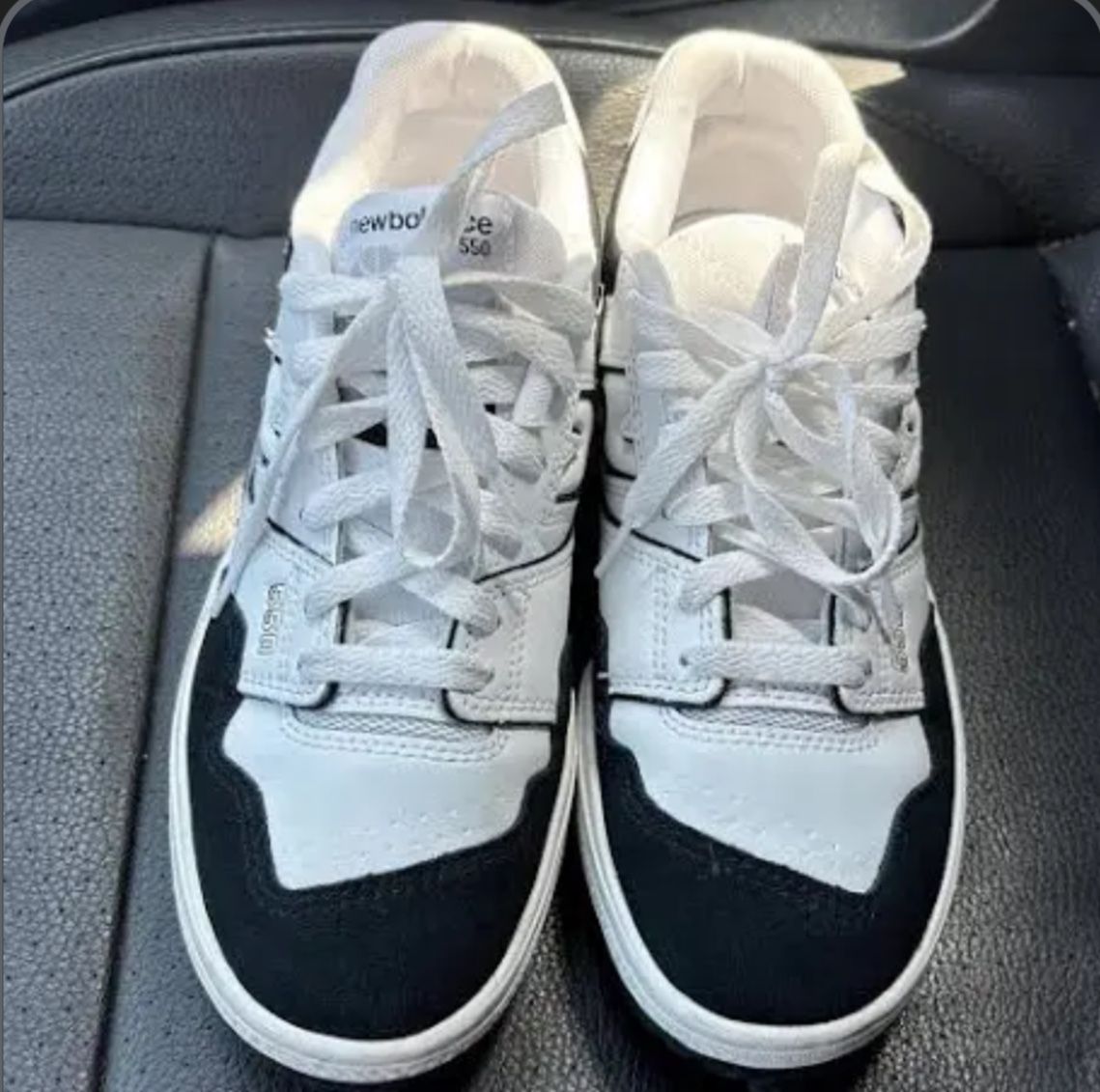 White And Black Rain Cloud 550 New Balance