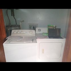 Washer And Dryer 85 Each 