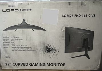 LC-Power 27" Curved PC Monitor
