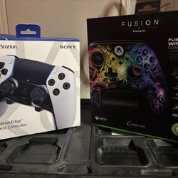 PlayStation And Xbox Controllers