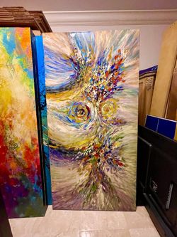 Abstract Painting 36x72
