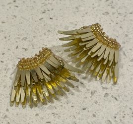 Mignonne Gavigan Mini Gold Winged Earrings