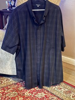 George Men's Short Sleeve Button-Up Shirt