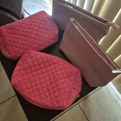 Free cosmetics bags, never used