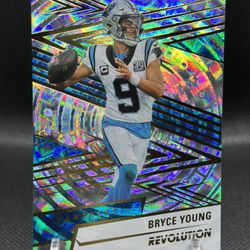 🔥2025 Panini Revolution Football - Bryce Young🔥SSP Fractal #’d /99 Panthers!