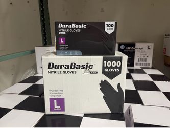 Black Disposable Nitrile Exam Gloves - 1000PCS/case