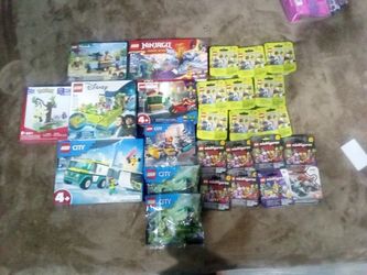 Lot Lego Mini Figures Marvel Disney Pokemon City 