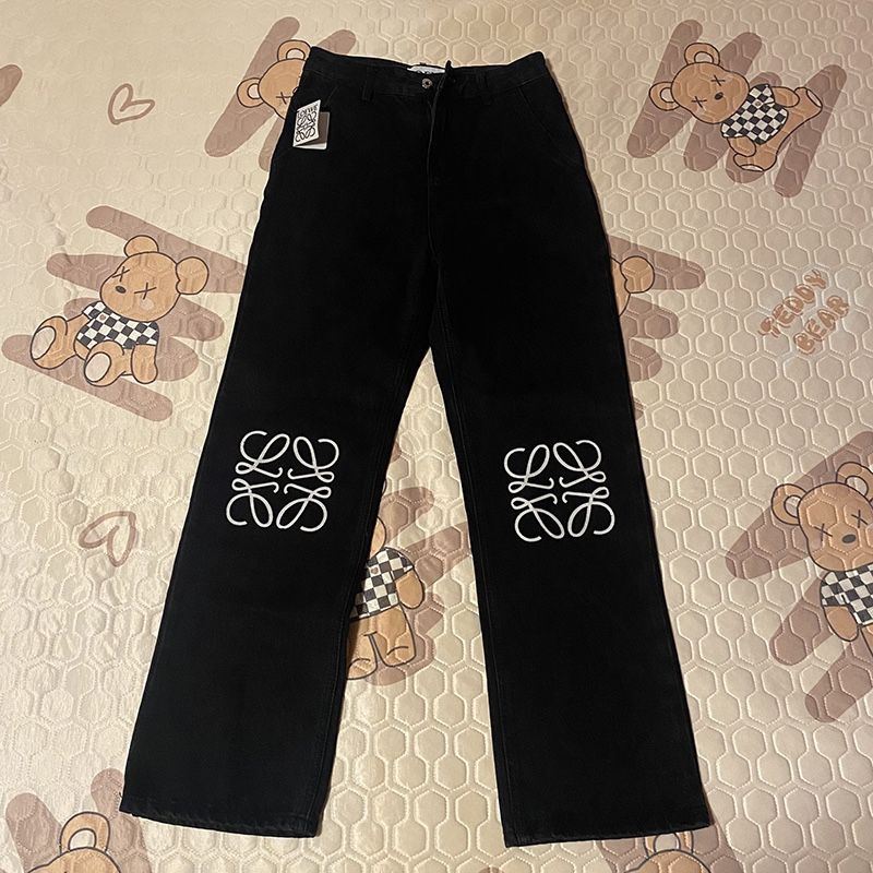 Anagram Baggy Jeans In Denim