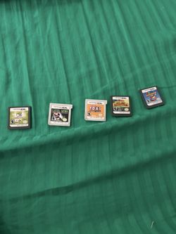 3D And DS Games (Case Included)