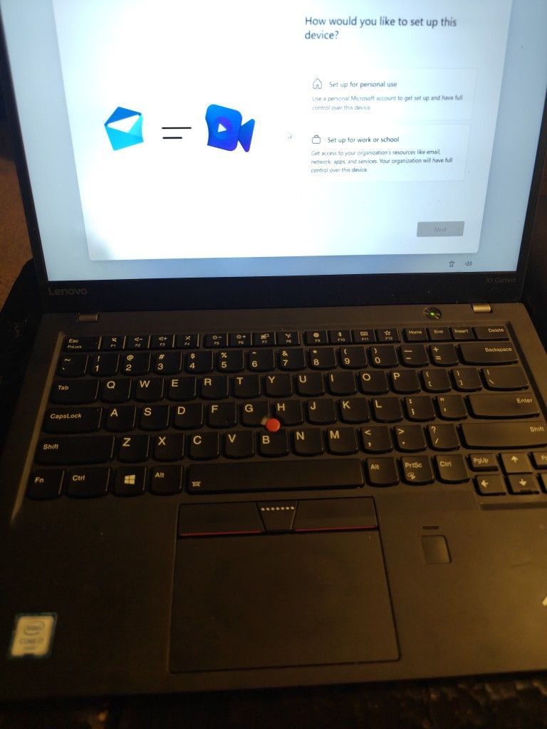 Lenovo X1 Carbon Gen 5 i7 8GB 256 GB W11