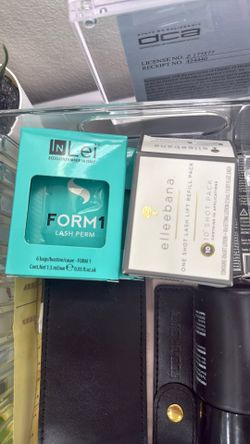 inlei and elleebana lash lift solutions