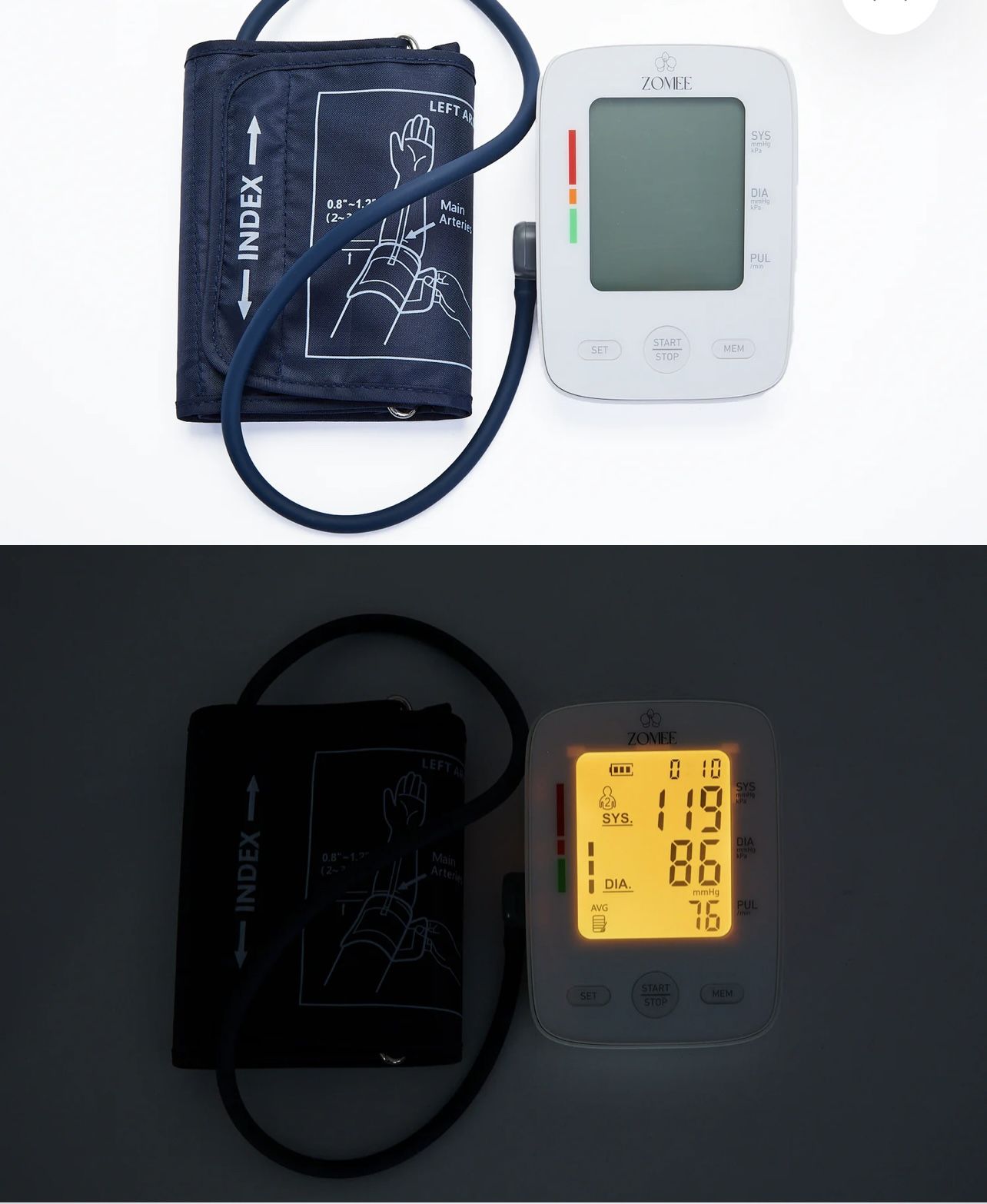 Zomee Blood Pressure Cuff