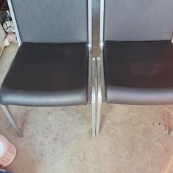 2 Chairs Both For 10 Bucks