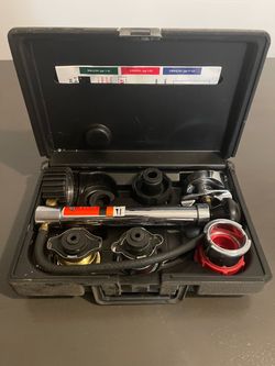 Snap On Cooling System Pressure Test Kit