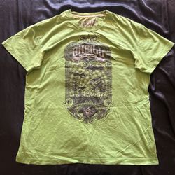 green oneill y2k shirt