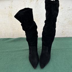 Suede, Tall, Boot Size 8.5 Brand New Never Worn 4 1/2 Inch Heels