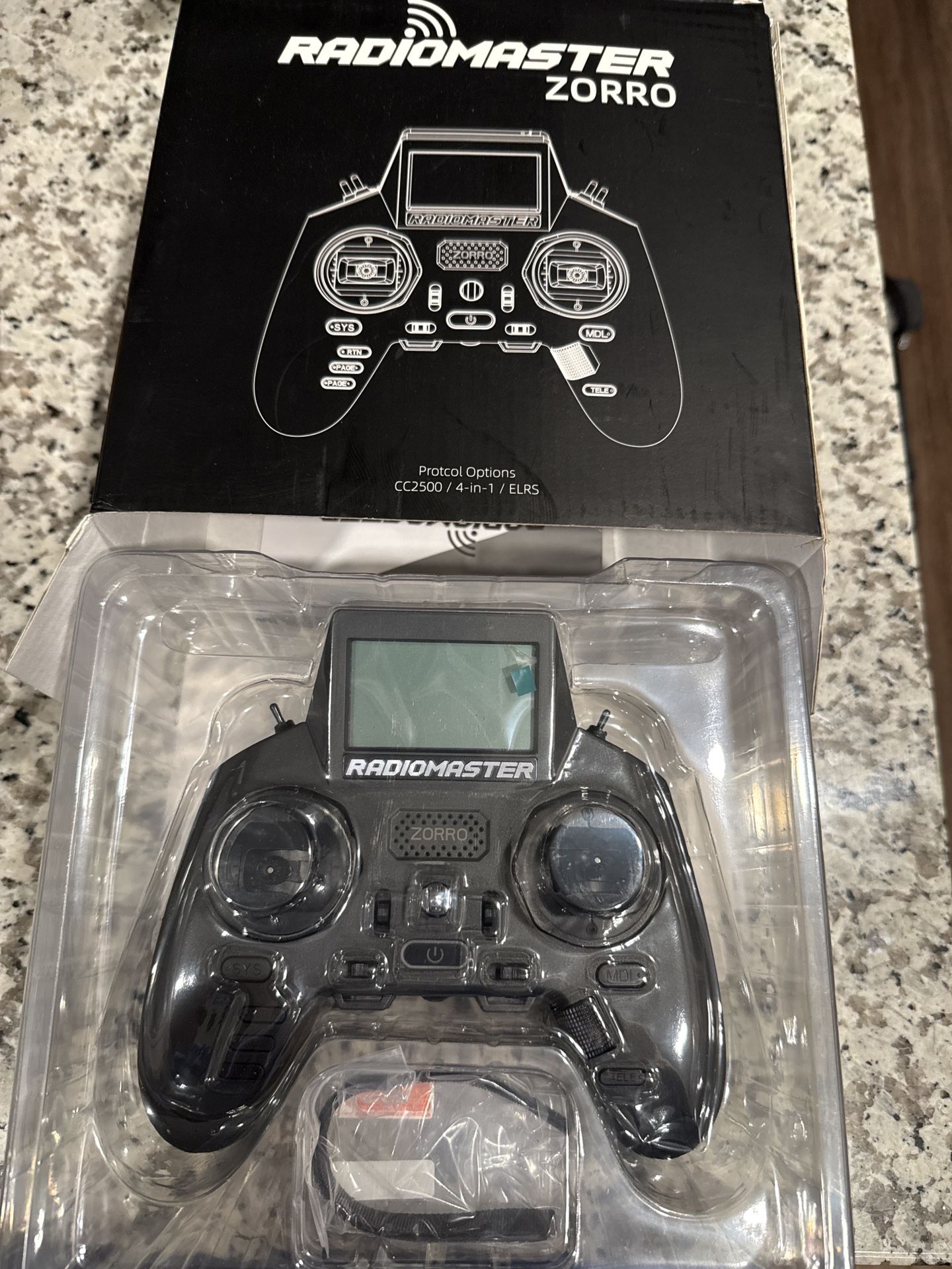 Radiomaster Zorro Radio Controller (4-in-1 Multi-Protocol) – Like New, With Box