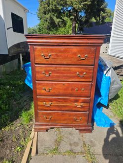 Tall dresser drawers