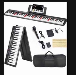 88 Key Foldable Piano With Microphone PRICE IS FIRM