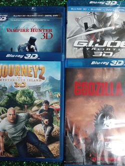 3D Blu-ray Four Great Movies Must Have For The Collection