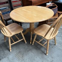 BLACK FRIDAY DEAL Windsor 3-pc. Drop-Leaf Dining Table & Chair Set