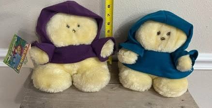 Vintage Working Chubbles Plush Eyes Light Up and Makes Noise just $20 For Both